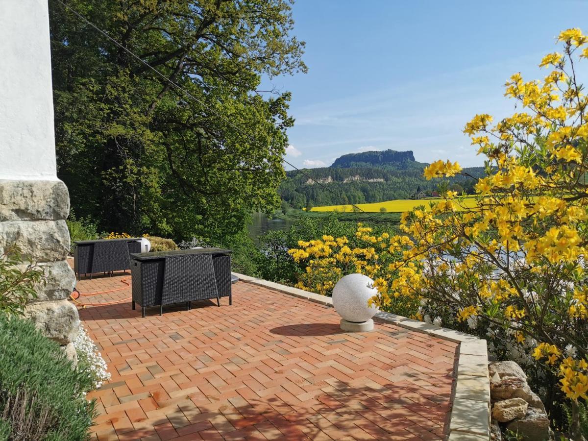 Villa Belvedere  Rathen Exteriör bild